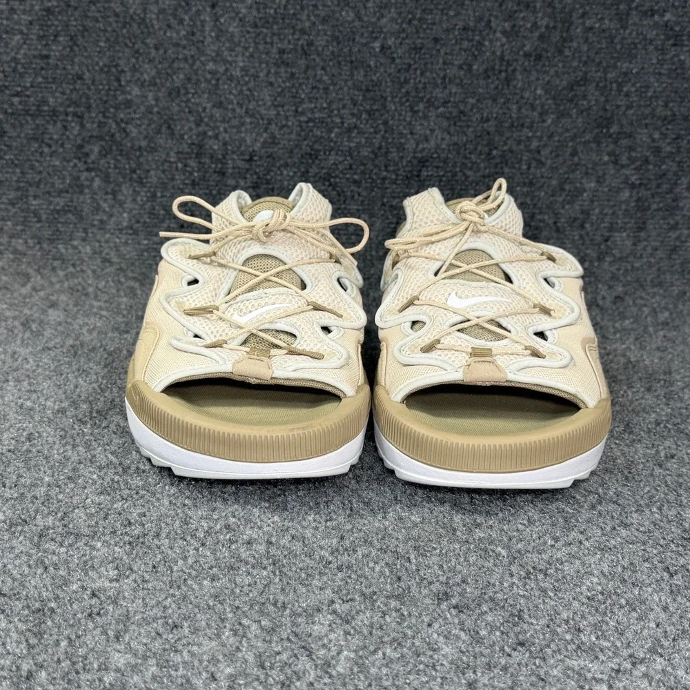 Nike Offline 2.0 Slide Sandal Men 9 Beige Khaki Athletic Retro Slip On Flip Flop